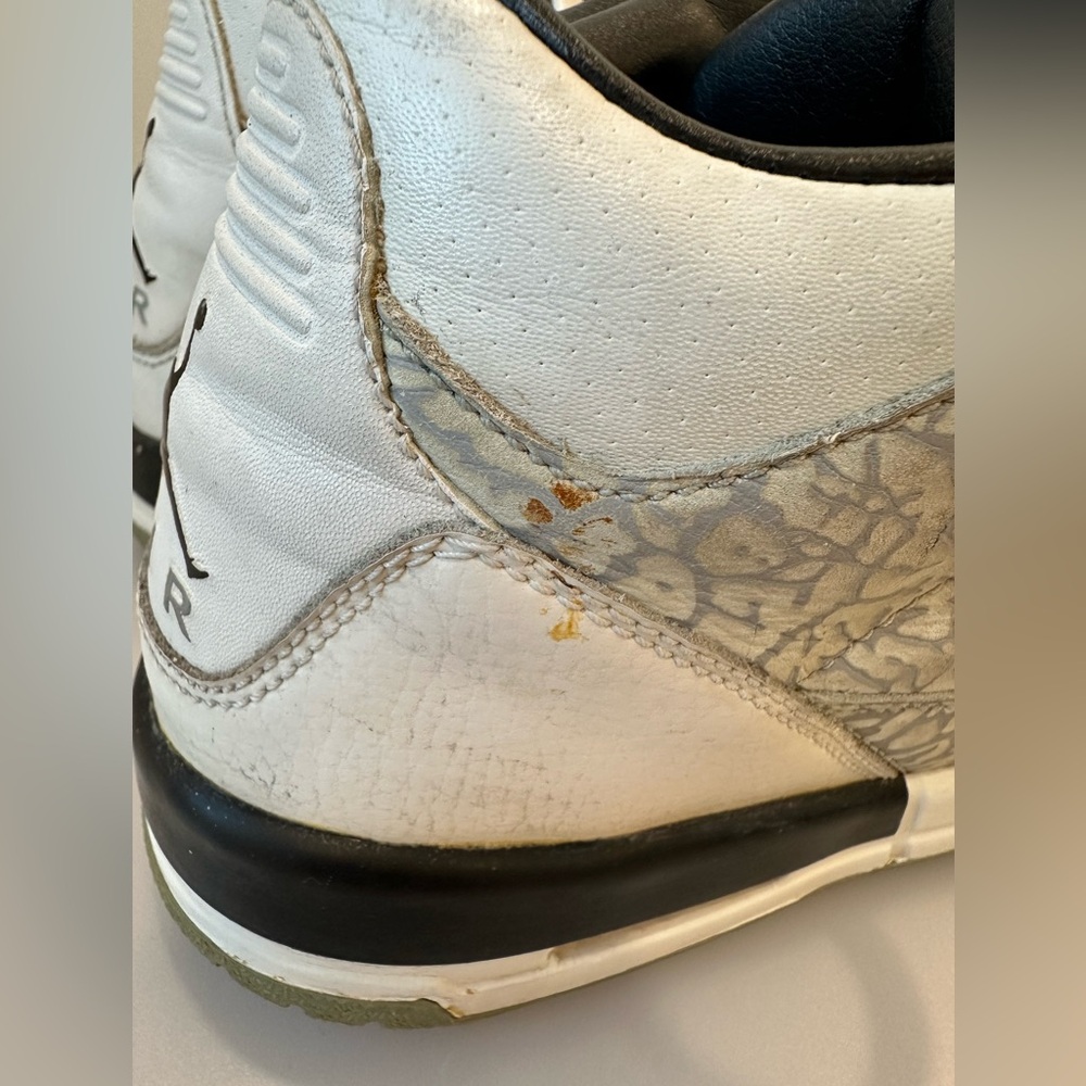 Nike Air Jordan 3 Retro Flip White/Black/Cement Women's Size 8 US Youth Size 6.5 - Picture 11 of 11